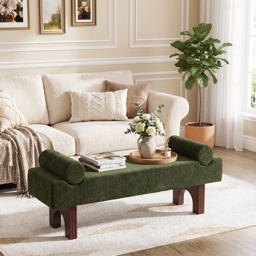 Chenille upholstered - 60",
